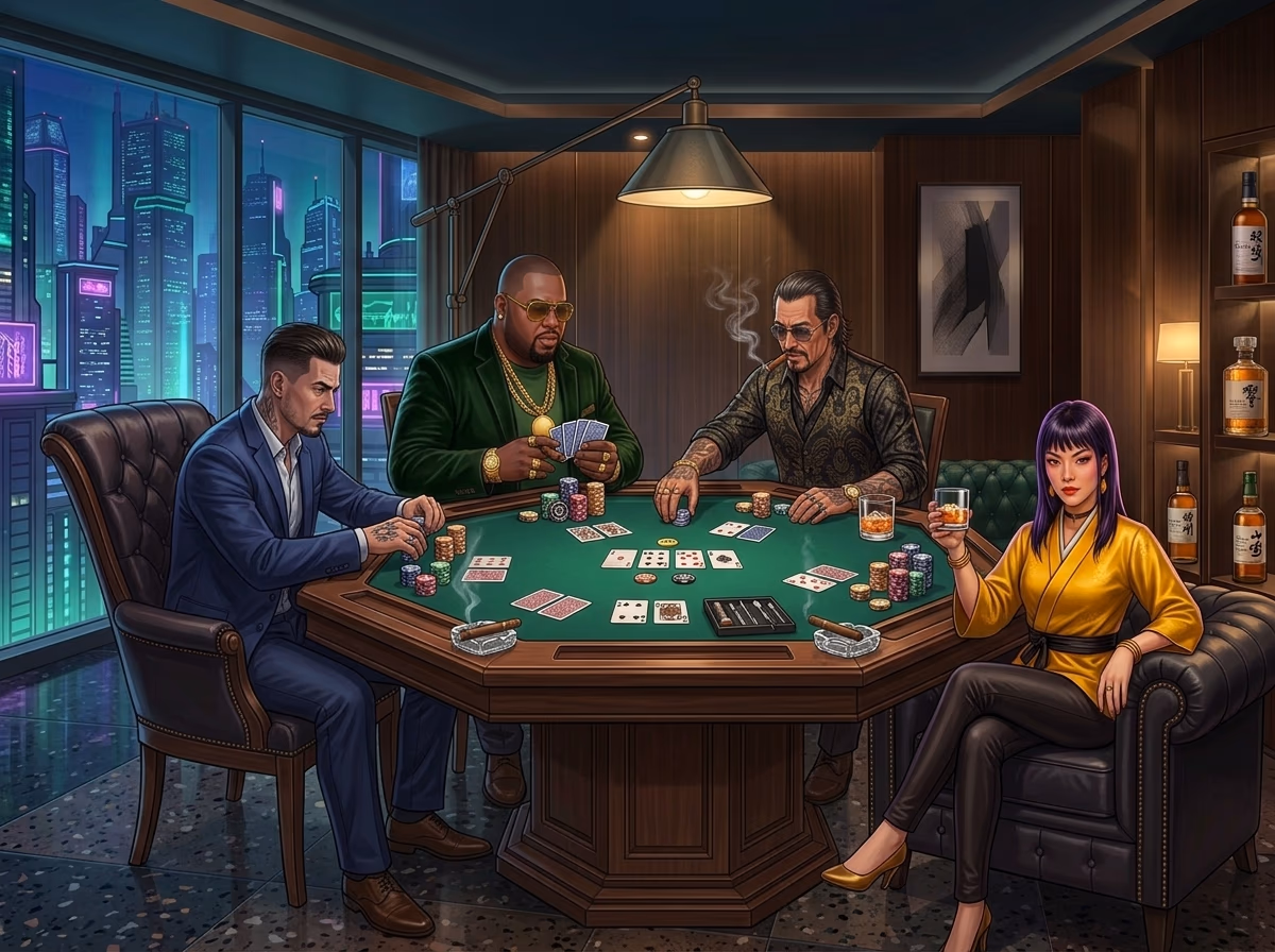 Écran Mafia Casino présentant une sélection de jeux de casino en ligne